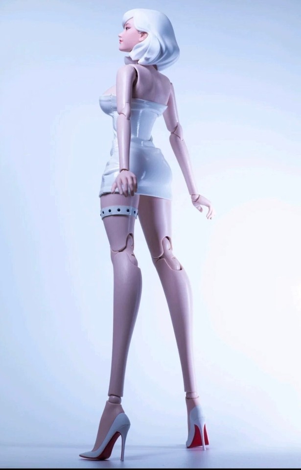 IN STOCK UNDERVERSE MOMO ALBUS BON BON Limited White Color 1/6 Action Figure