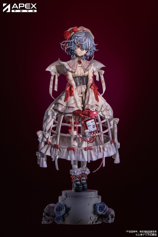 Original APEX Touhou Project Remilia Scarlet Blood Ver 1/7 Figure With Bonus Picture