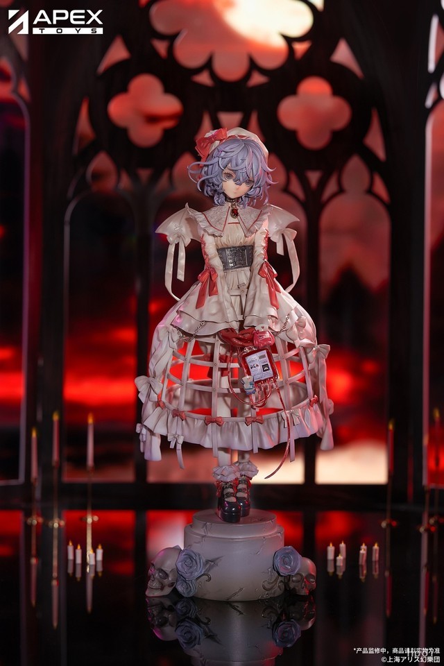 Original APEX Touhou Project Remilia Scarlet Blood Ver 1/7 Figure With Bonus Picture