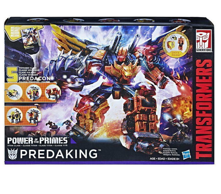 Hasbro Transforms Predaking Power Of The Primes New In Box Figure Toys