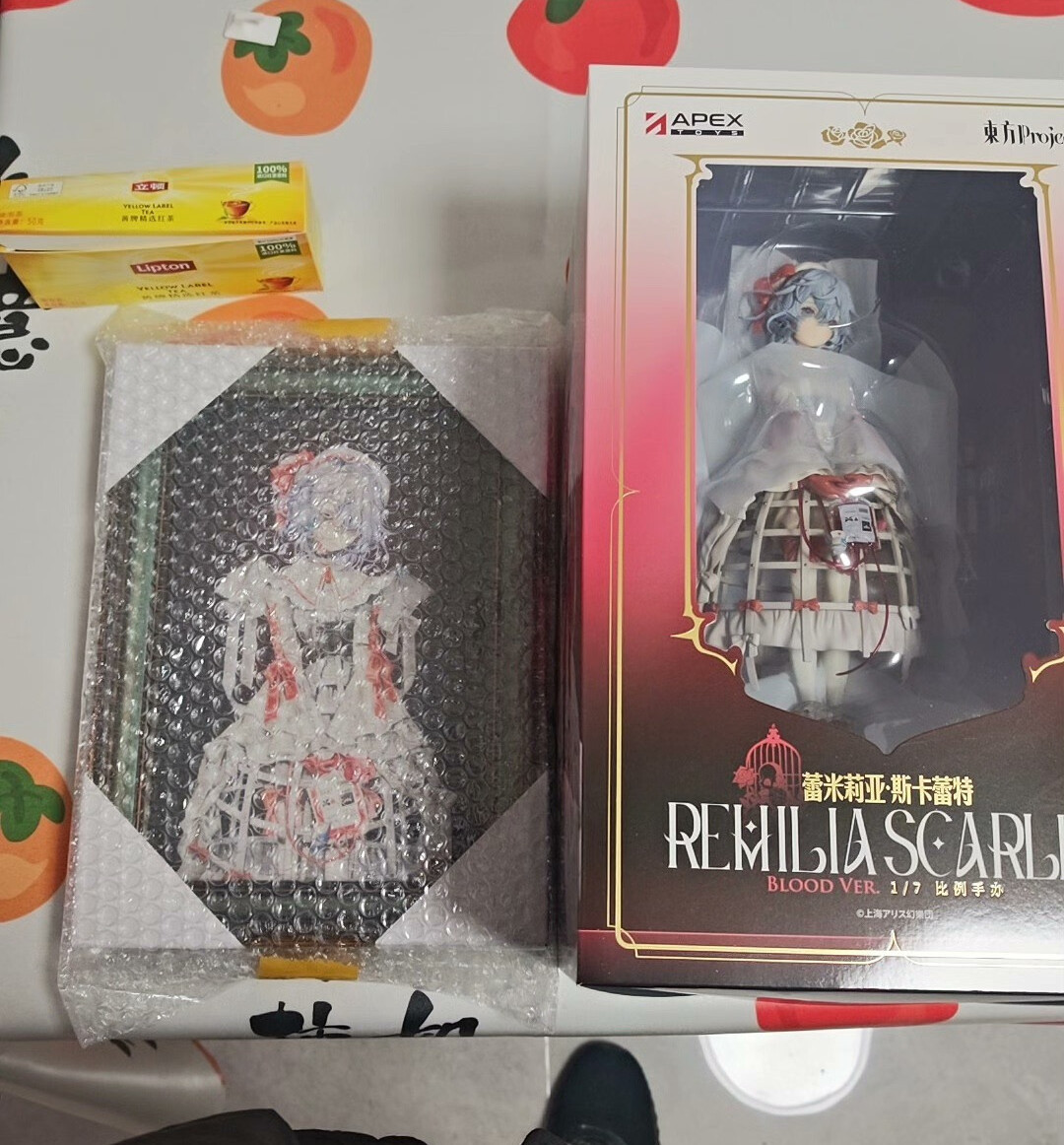 Original APEX Touhou Project Remilia Scarlet Blood Ver 1/7 Figure With Bonus Picture