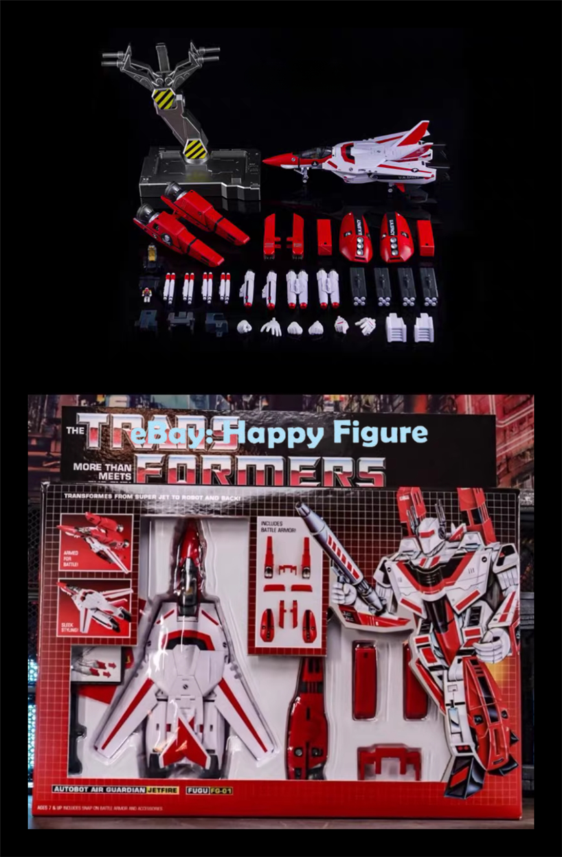 FG Model FG-01 Sky Fire w/ Fast Pack Armor Deluxe Ver. Action Figure InStock New
