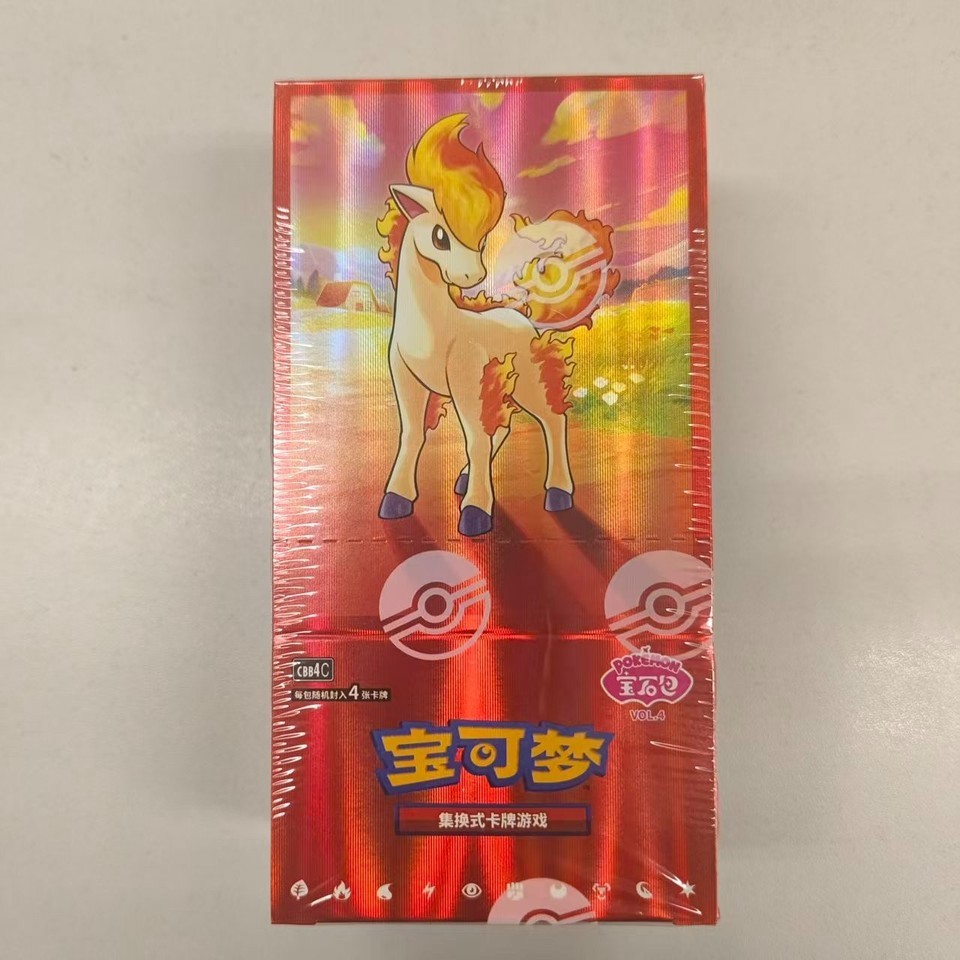 Original Pokemon 2026 Exclusive CBB4C Gem Pack Vol.4 Booster Sealed Case 20boxes