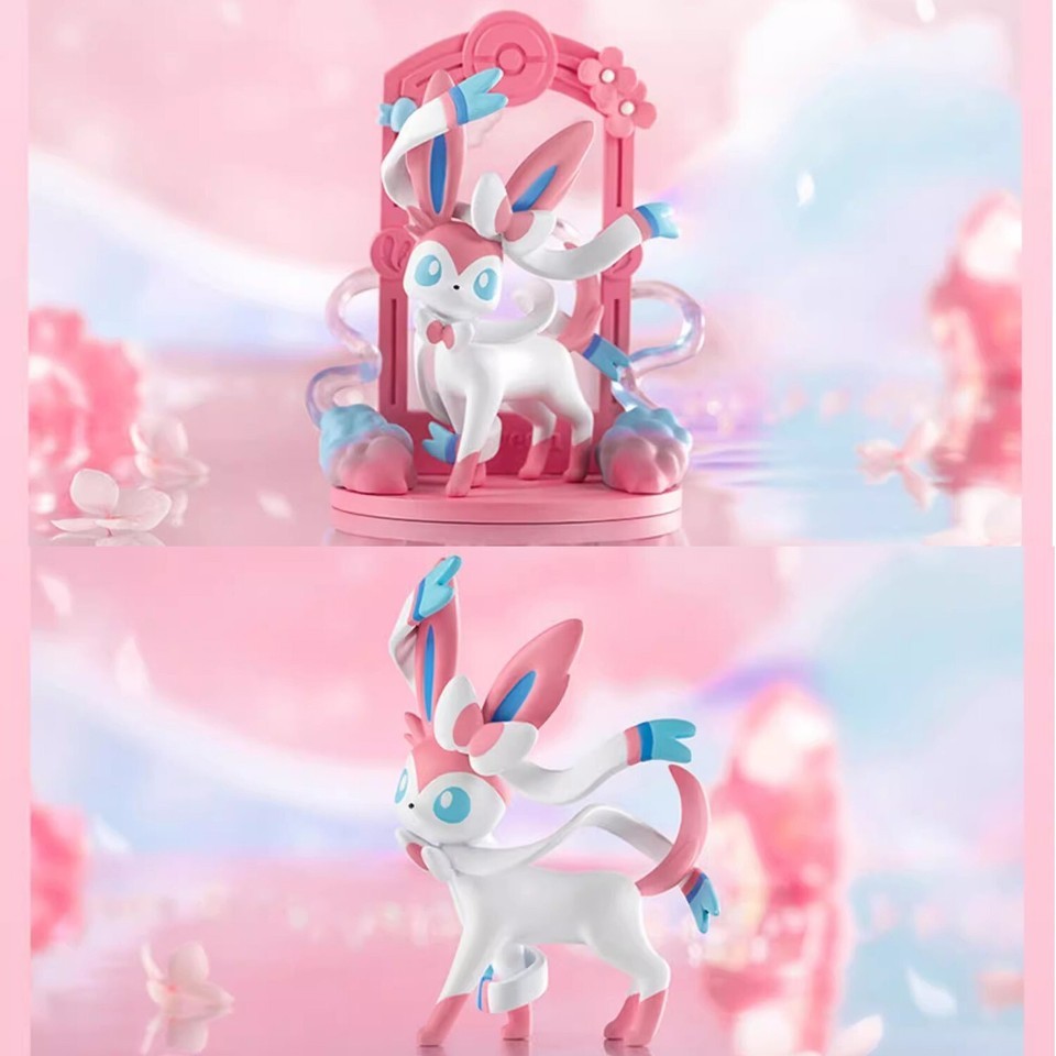 Authentic Funism Pokémon Eevee Evolution Case 9 Blind Box Espeon Sylveon Umbreon