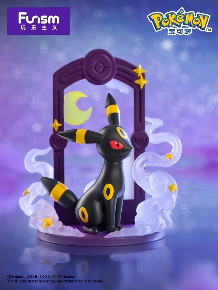 Authentic Funism Pokémon Eevee Evolution Case 9 Blind Box Espeon Sylveon Umbreon