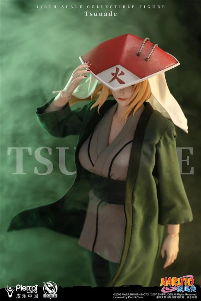 Original Rocket Toys Nartuo ROC-009 1/6 Female Ninja Tsunade Action Figure Model