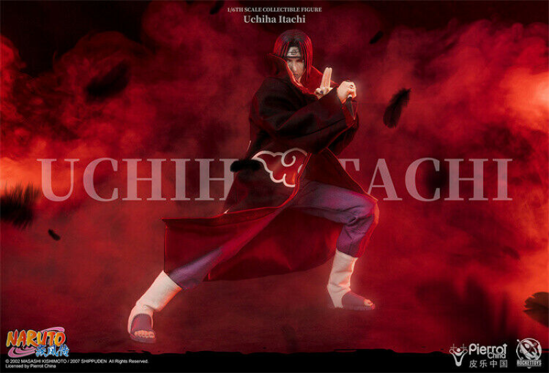 New Rocket Toys ROC-003 NaRUTO Uchiha Itachi 1/6 Action Figure In Stock w/Box