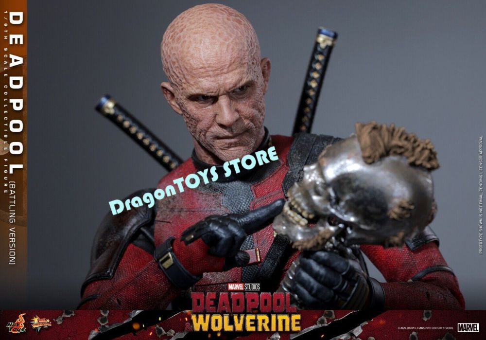 Ready! Hot Toys MMS782 Deadpool Battling Version 1/6 Action Figure Limited