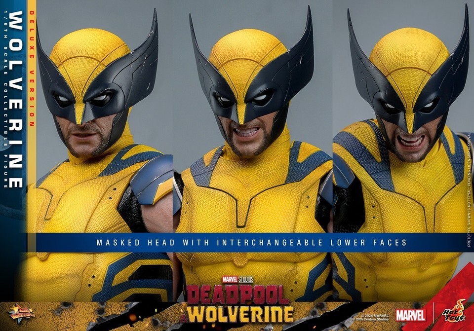 Ready! New Hot Toys MMS754 1/6 Deadpool & Wolverine Wolverine Figure Deluxe