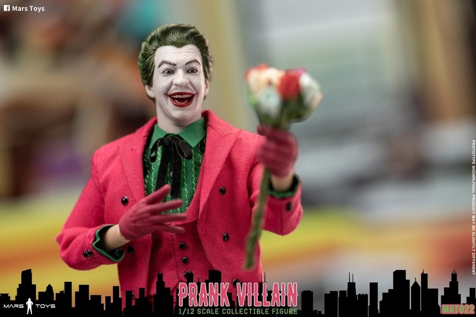 Ready! Mars Toys MAT022 1/12 Bat man Prank Villain Joker 6" Action Figure