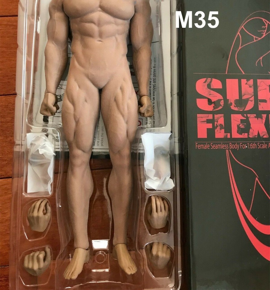 TBLeague PHICEN M35 1/6 Scale Male Seamless Super Muscular Figure Body Toy