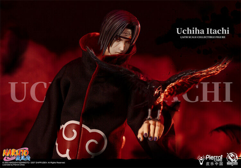New Rocket Toys ROC-003 NaRUTO Uchiha Itachi 1/6 Action Figure In Stock w/Box