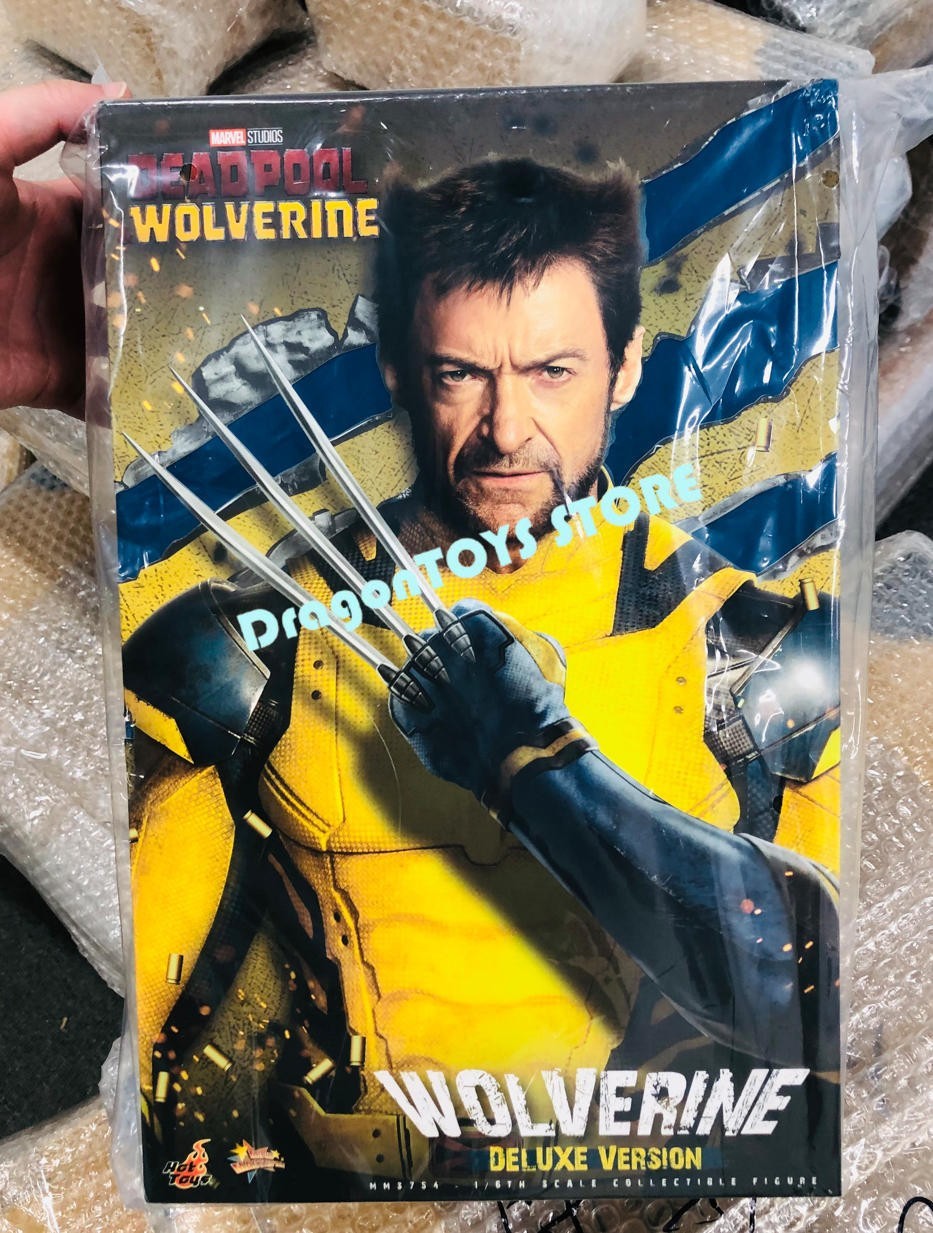 Ready! New Hot Toys MMS754 1/6 Deadpool & Wolverine Wolverine Figure Deluxe