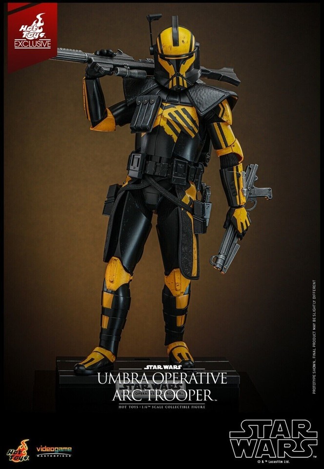 Ready! Hot Toys Star Wars VGM58 Umbra Operative Arc Trooper 1:6 FIGURE