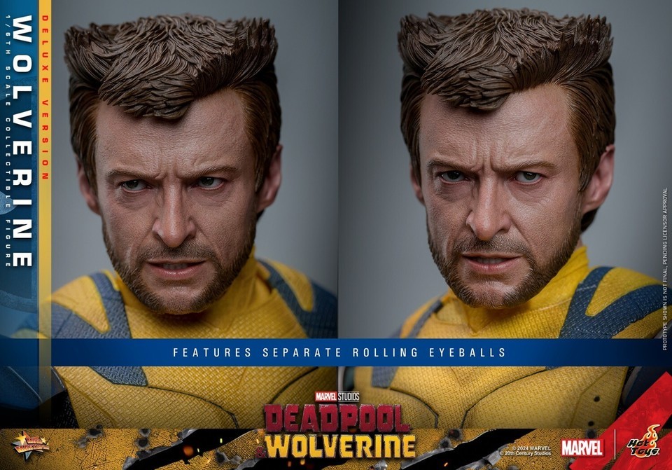 Ready! New Hot Toys MMS754 1/6 Deadpool & Wolverine Wolverine Figure Deluxe