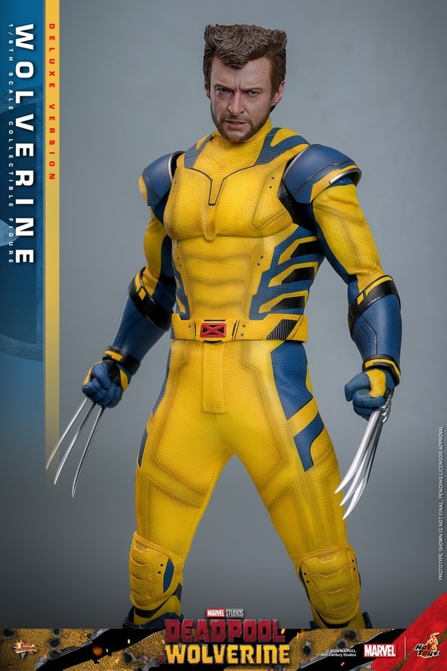 Ready! New Hot Toys MMS754 1/6 Deadpool & Wolverine Wolverine Figure Deluxe