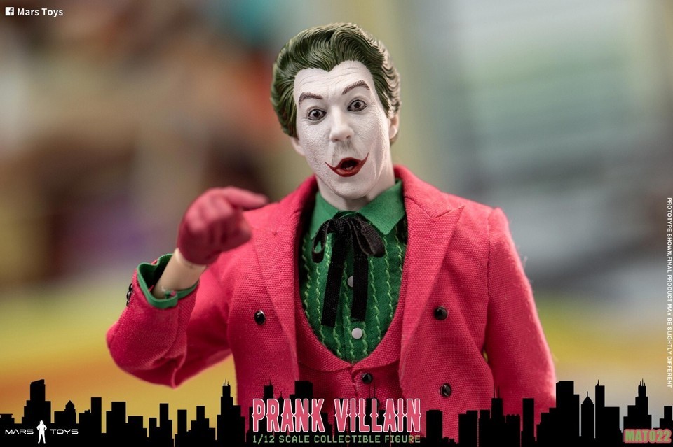 Ready! Mars Toys MAT022 1/12 Bat man Prank Villain Joker 6" Action Figure