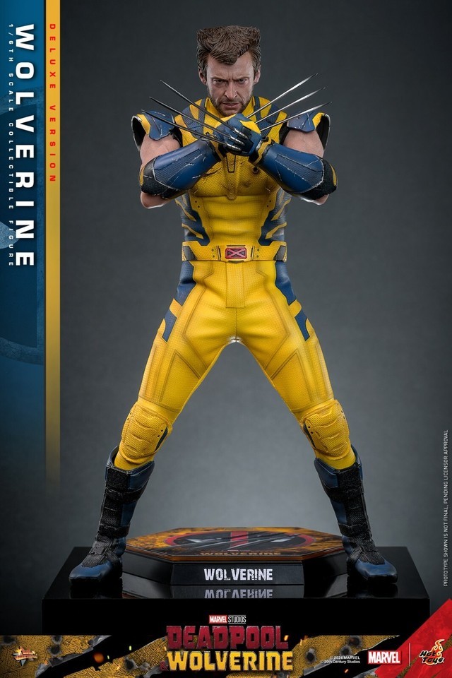 Ready! New Hot Toys MMS754 1/6 Deadpool & Wolverine Wolverine Figure Deluxe