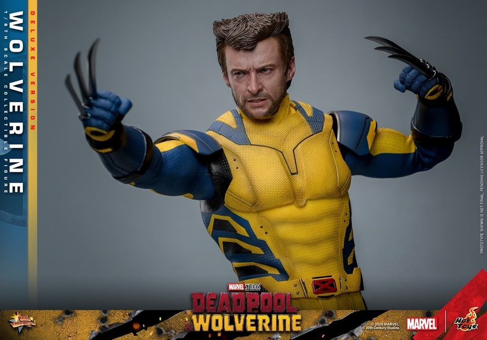 Ready! New Hot Toys MMS754 1/6 Deadpool & Wolverine Wolverine Figure Deluxe