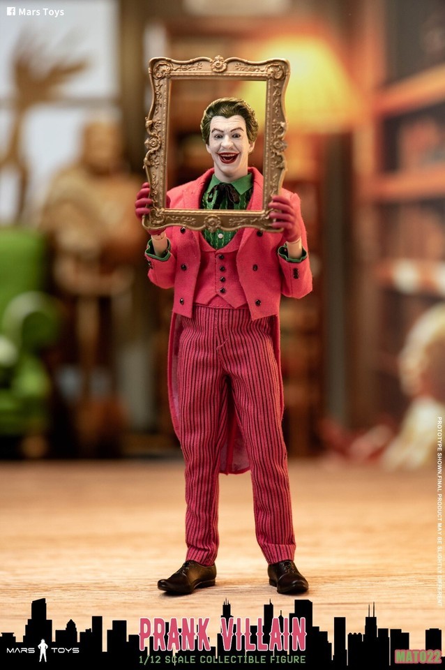 Ready! Mars Toys MAT022 1/12 Bat man Prank Villain Joker 6" Action Figure