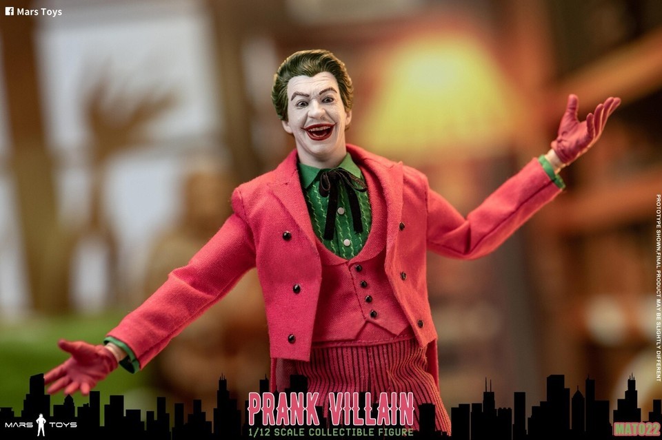 Ready! Mars Toys MAT022 1/12 Bat man Prank Villain Joker 6" Action Figure