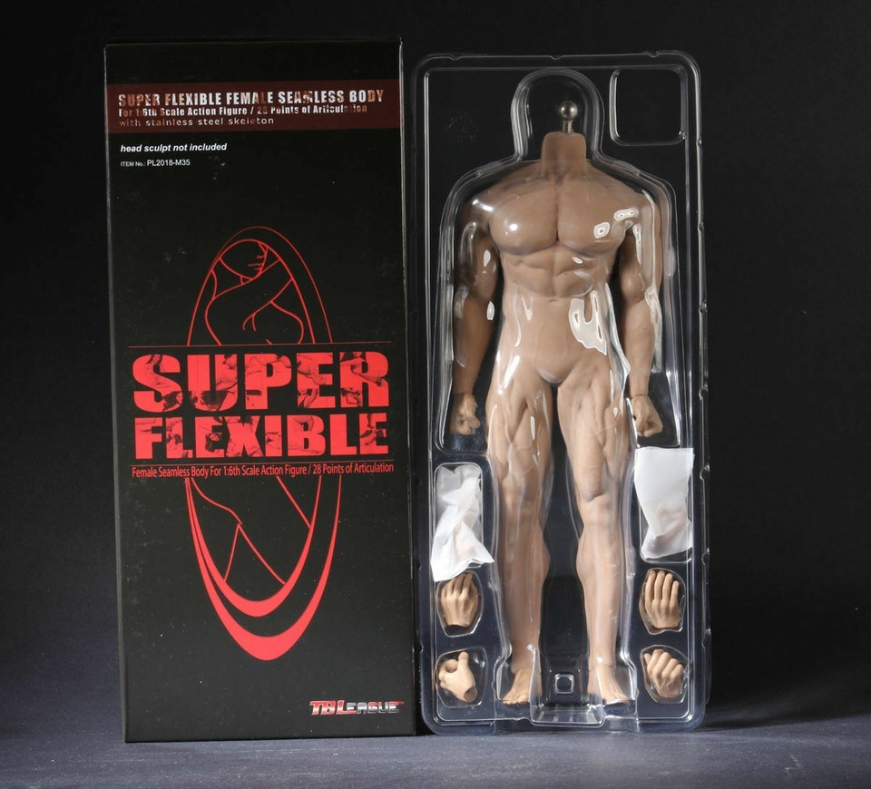 TBLeague PHICEN M35 1/6 Scale Male Seamless Super Muscular Figure Body Toy