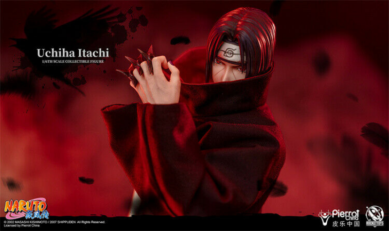 New Rocket Toys ROC-003 NaRUTO Uchiha Itachi 1/6 Action Figure In Stock w/Box