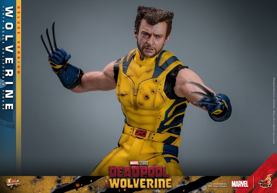 Ready! New Hot Toys MMS754 1/6 Deadpool & Wolverine Wolverine Figure Deluxe