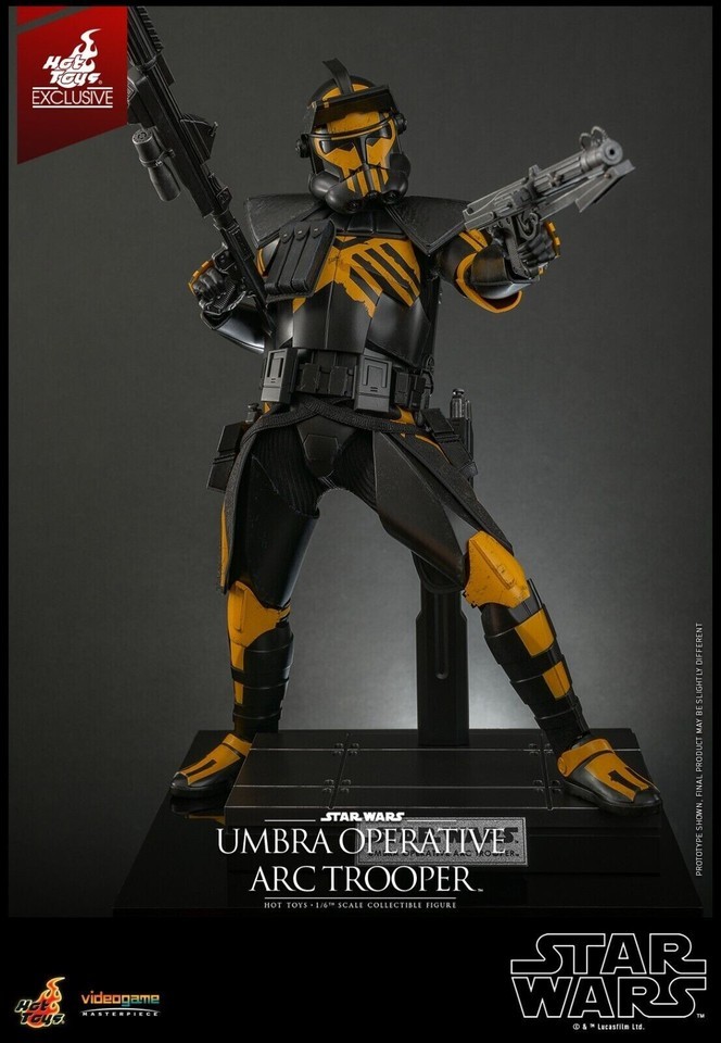 Ready! Hot Toys Star Wars VGM58 Umbra Operative Arc Trooper 1:6 FIGURE
