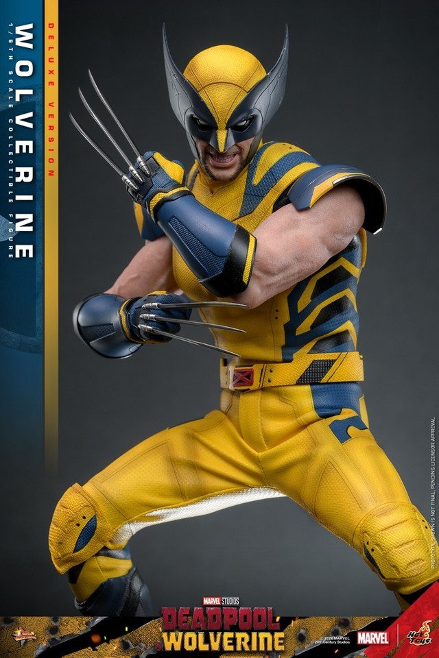 Ready! New Hot Toys MMS754 1/6 Deadpool & Wolverine Wolverine Figure Deluxe