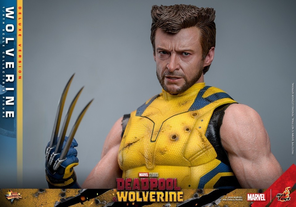 Ready! New Hot Toys MMS754 1/6 Deadpool & Wolverine Wolverine Figure Deluxe