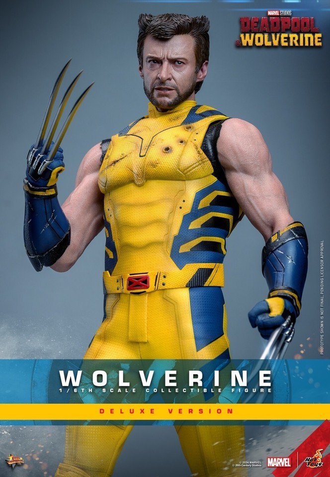 Ready! New Hot Toys MMS754 1/6 Deadpool & Wolverine Wolverine Figure Deluxe