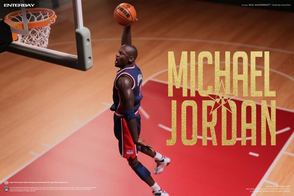 New Enterbay Michael Jordan (Barcelona 1992) 1/6 Scale Limited Edition Figure