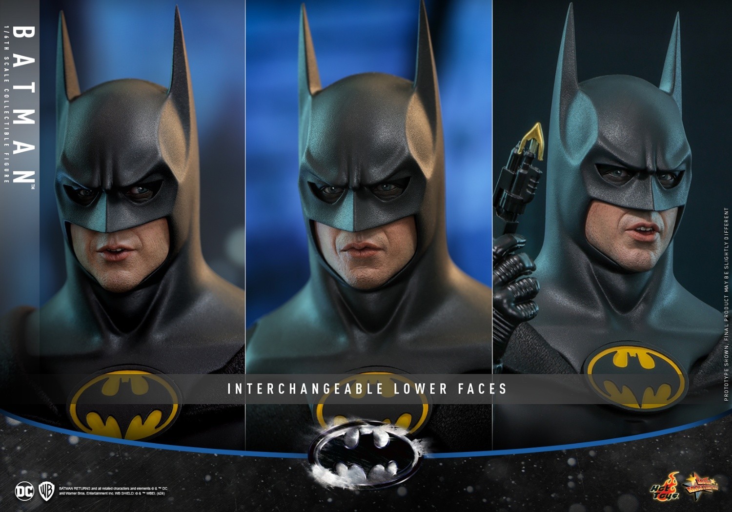 In Stock New Hot Toys MMS770 1/6 Batman Returns 1989 Action Figure Deluxe Ver.