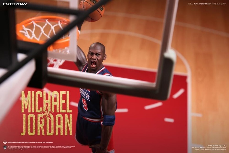 New Enterbay Michael Jordan (Barcelona 1992) 1/6 Scale Limited Edition Figure