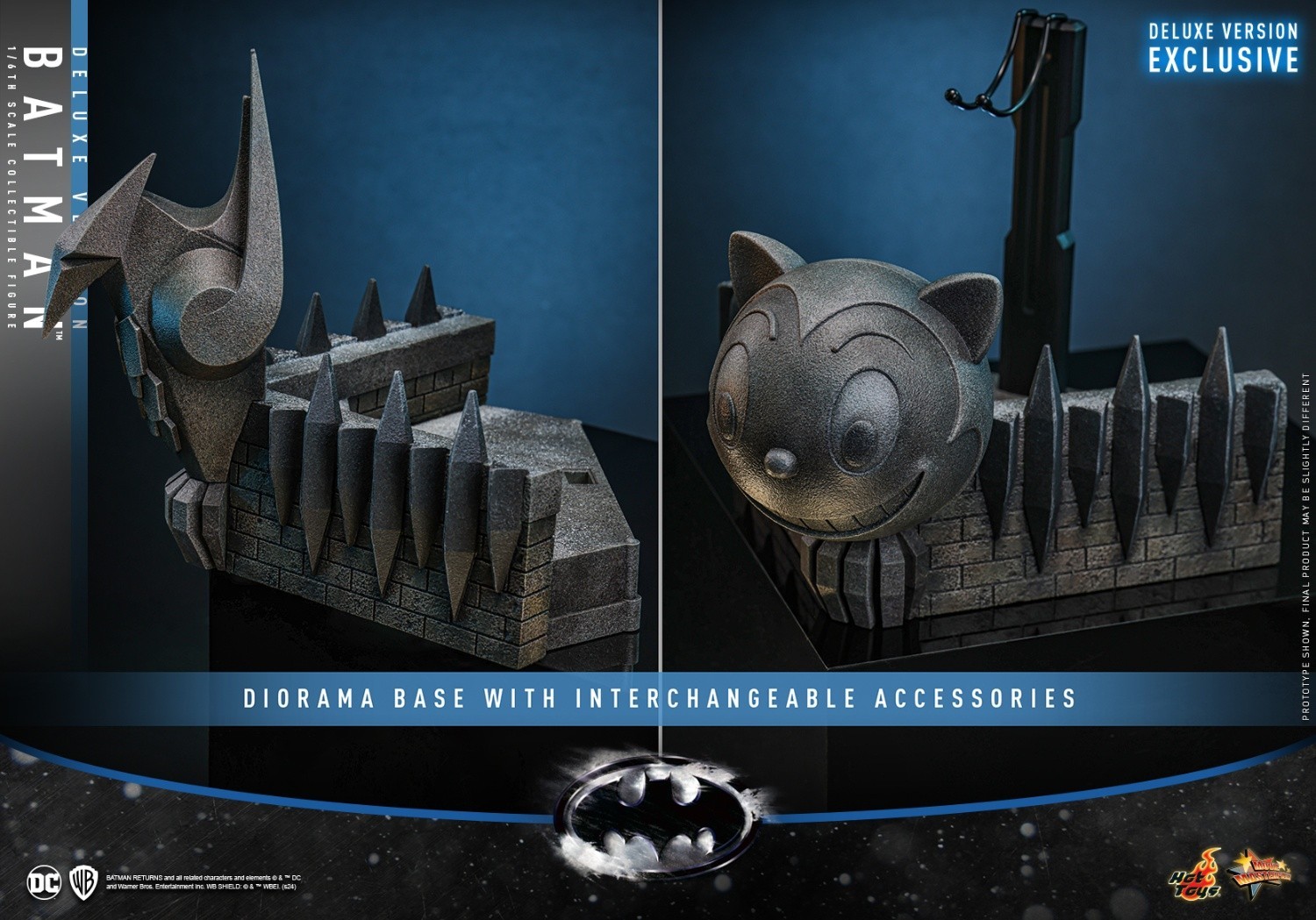 In Stock New Hot Toys MMS770 1/6 Batman Returns 1989 Action Figure Deluxe Ver.