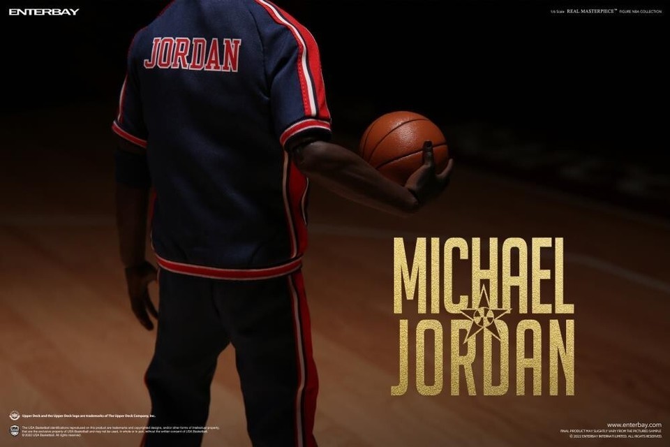 New Enterbay Michael Jordan (Barcelona 1992) 1/6 Scale Limited Edition Figure