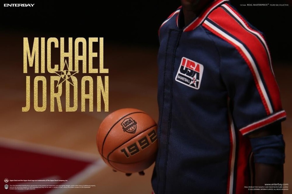 New Enterbay Michael Jordan (Barcelona 1992) 1/6 Scale Limited Edition Figure