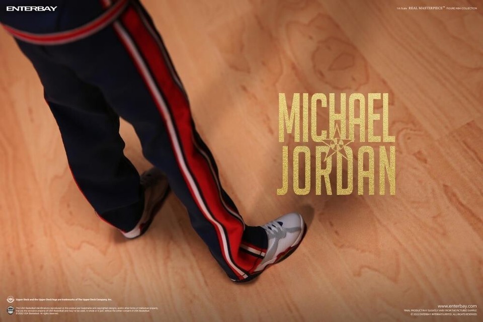 New Enterbay Michael Jordan (Barcelona 1992) 1/6 Scale Limited Edition Figure