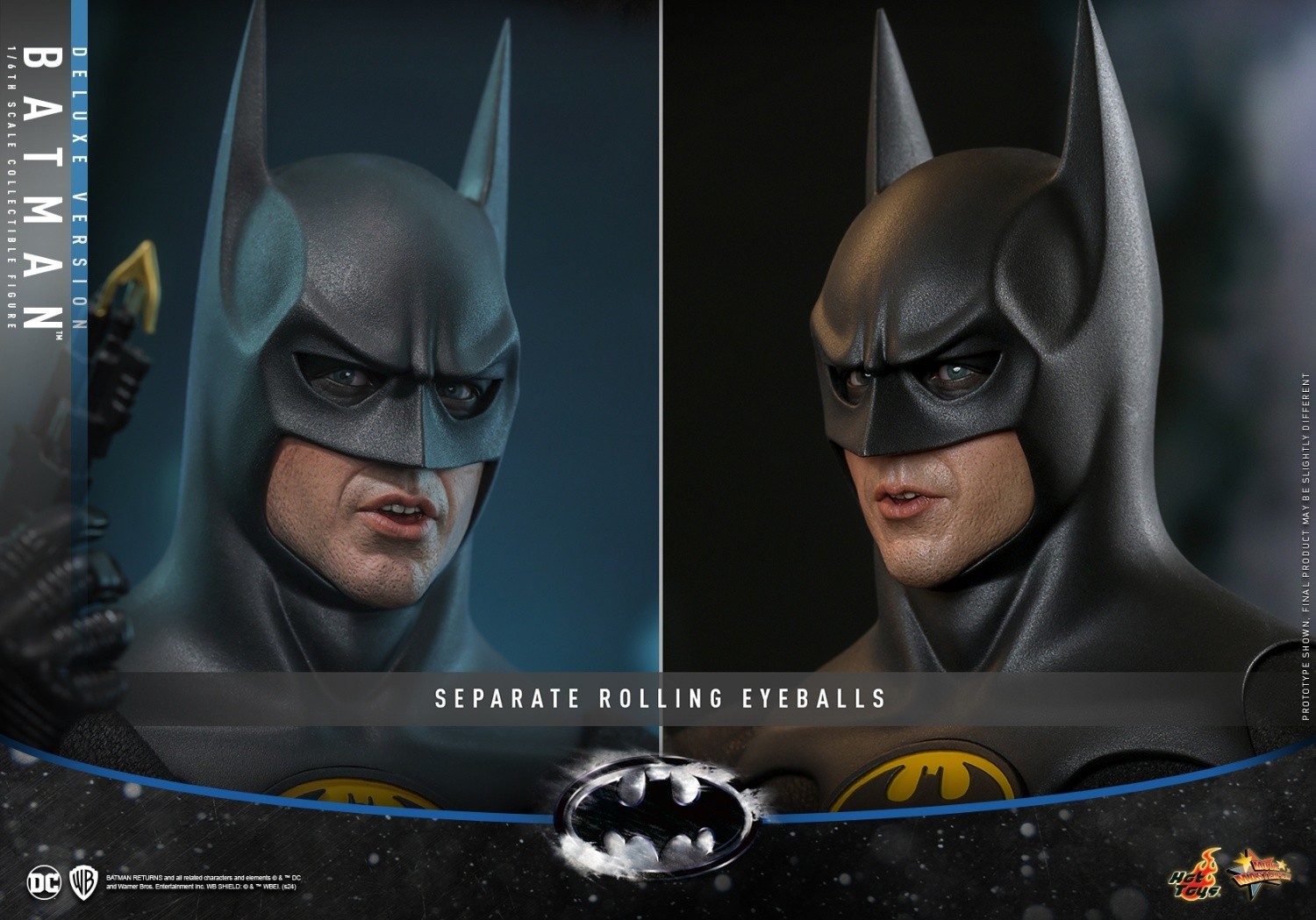 In Stock New Hot Toys MMS770 1/6 Batman Returns 1989 Action Figure Deluxe Ver.