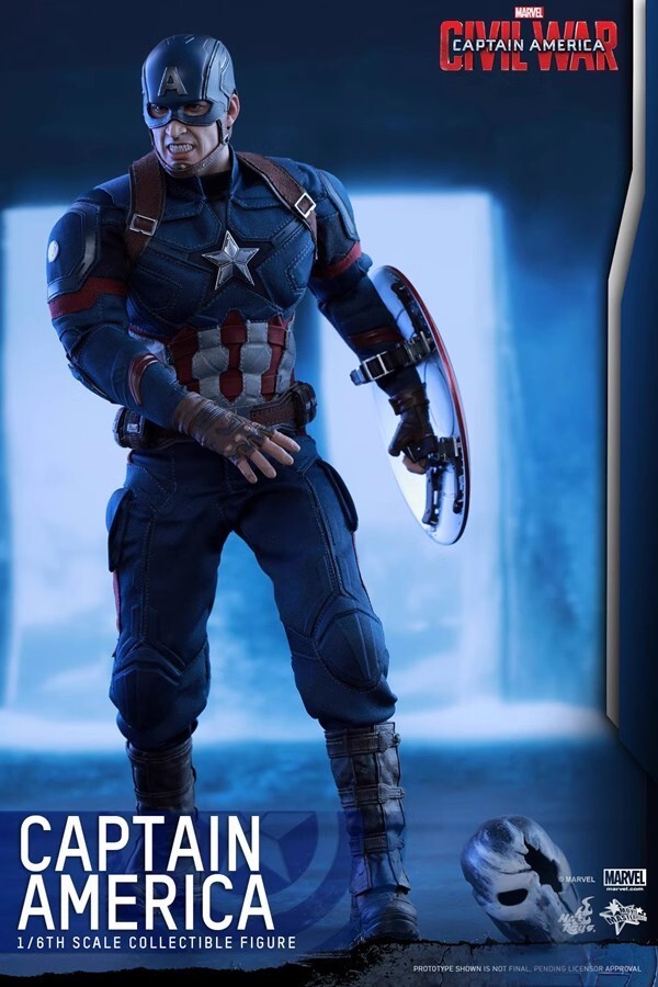 NEW HotToys HT 1/6 MMS350 Captain America 5.0 Action Figure IN STOCK