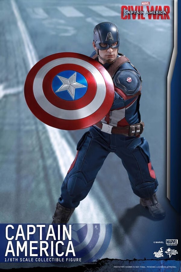 NEW HotToys HT 1/6 MMS350 Captain America 5.0 Action Figure IN STOCK
