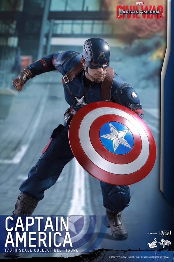 NEW HotToys HT 1/6 MMS350 Captain America 5.0 Action Figure IN STOCK
