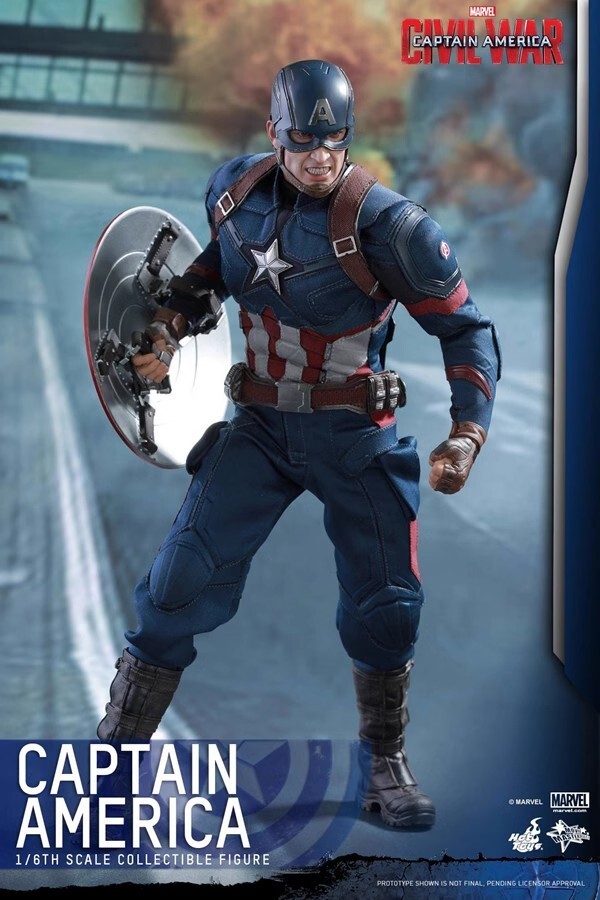 NEW HotToys HT 1/6 MMS350 Captain America 5.0 Action Figure IN STOCK