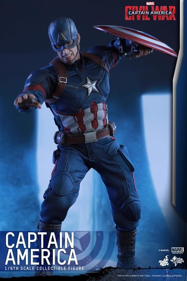 NEW HotToys HT 1/6 MMS350 Captain America 5.0 Action Figure IN STOCK