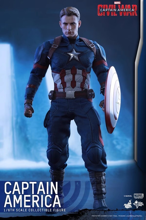 NEW HotToys HT 1/6 MMS350 Captain America 5.0 Action Figure IN STOCK