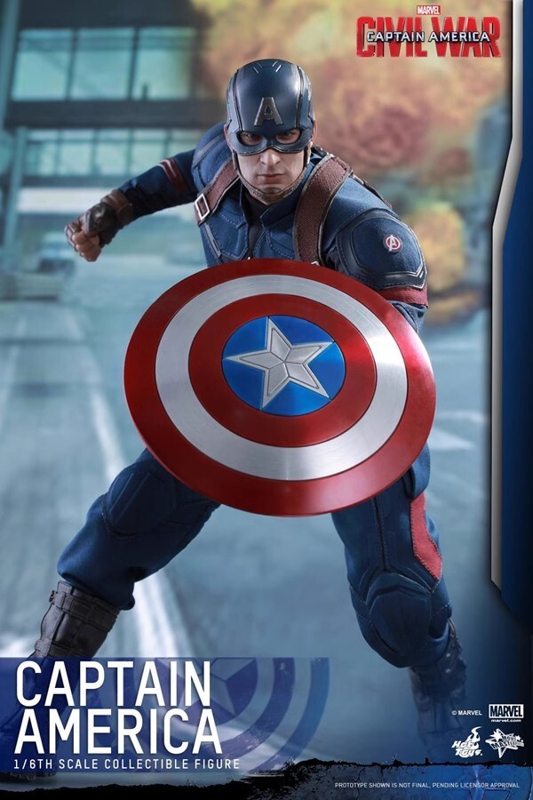 NEW HotToys HT 1/6 MMS350 Captain America 5.0 Action Figure IN STOCK