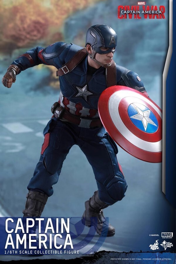 NEW HotToys HT 1/6 MMS350 Captain America 5.0 Action Figure IN STOCK