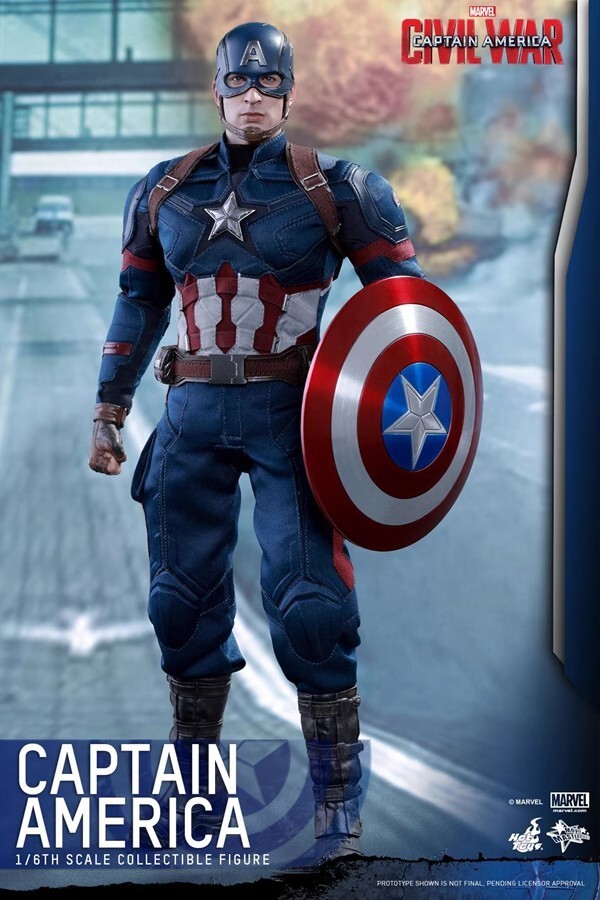 NEW HotToys HT 1/6 MMS350 Captain America 5.0 Action Figure IN STOCK