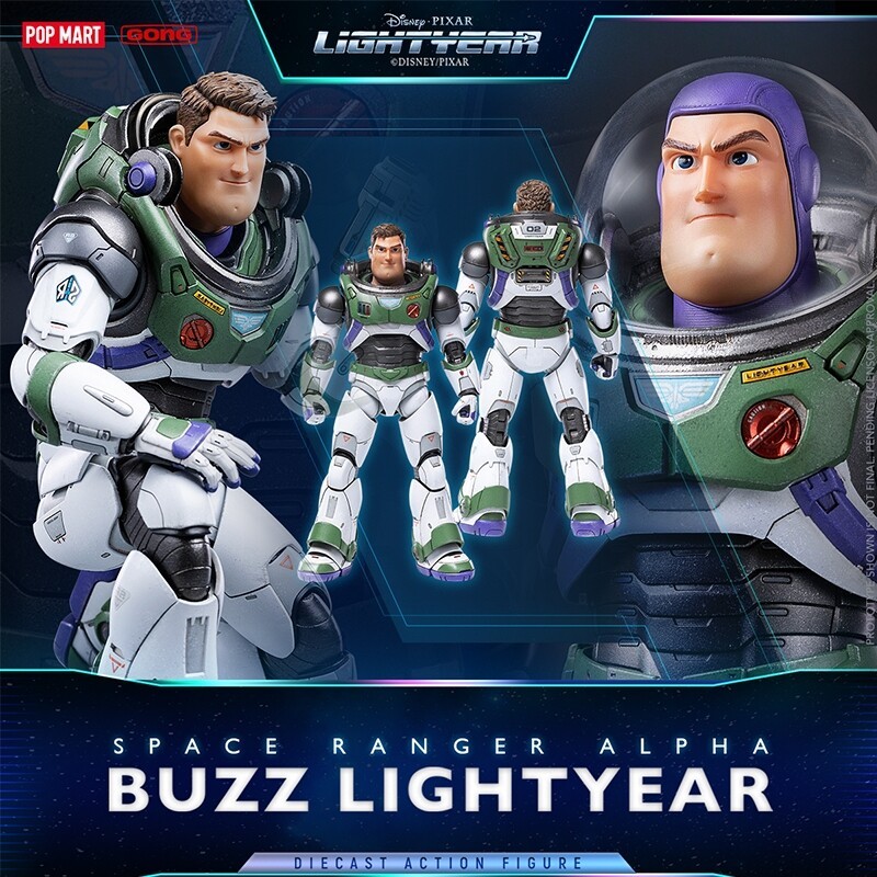 Ready！Perfect POP MART Buzz Lightyear Action Figure Toys Model In Stock